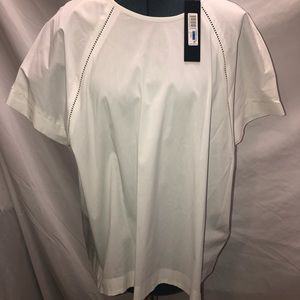 Donna Karen Summer Cools Blouse, XL NWT